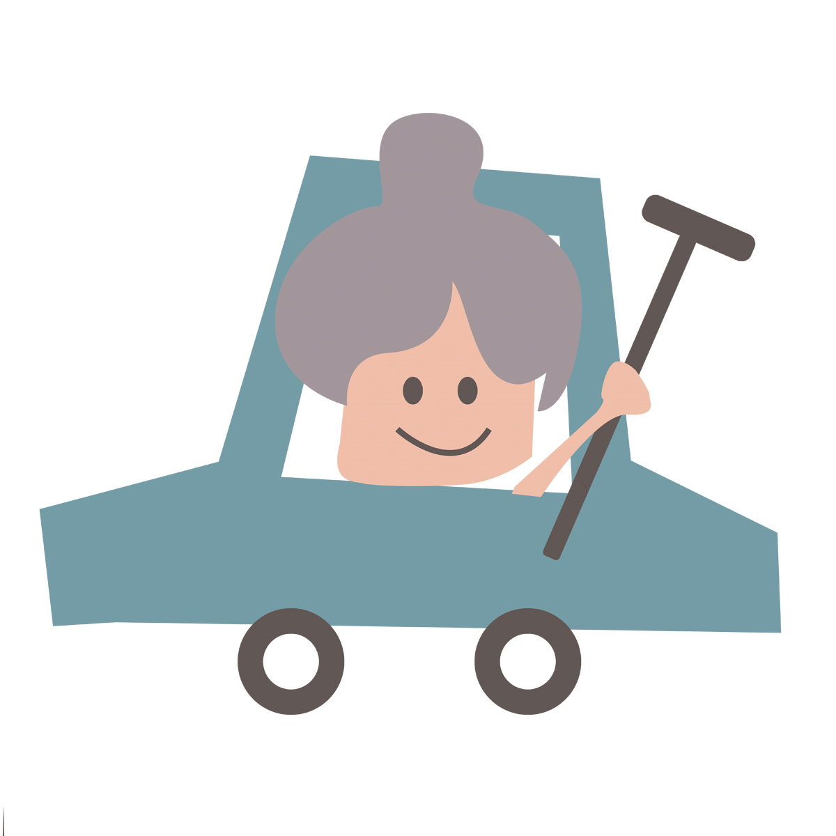 En voiture simone !